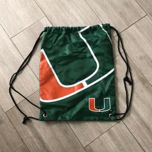 Miami hurricanes draw string bag!